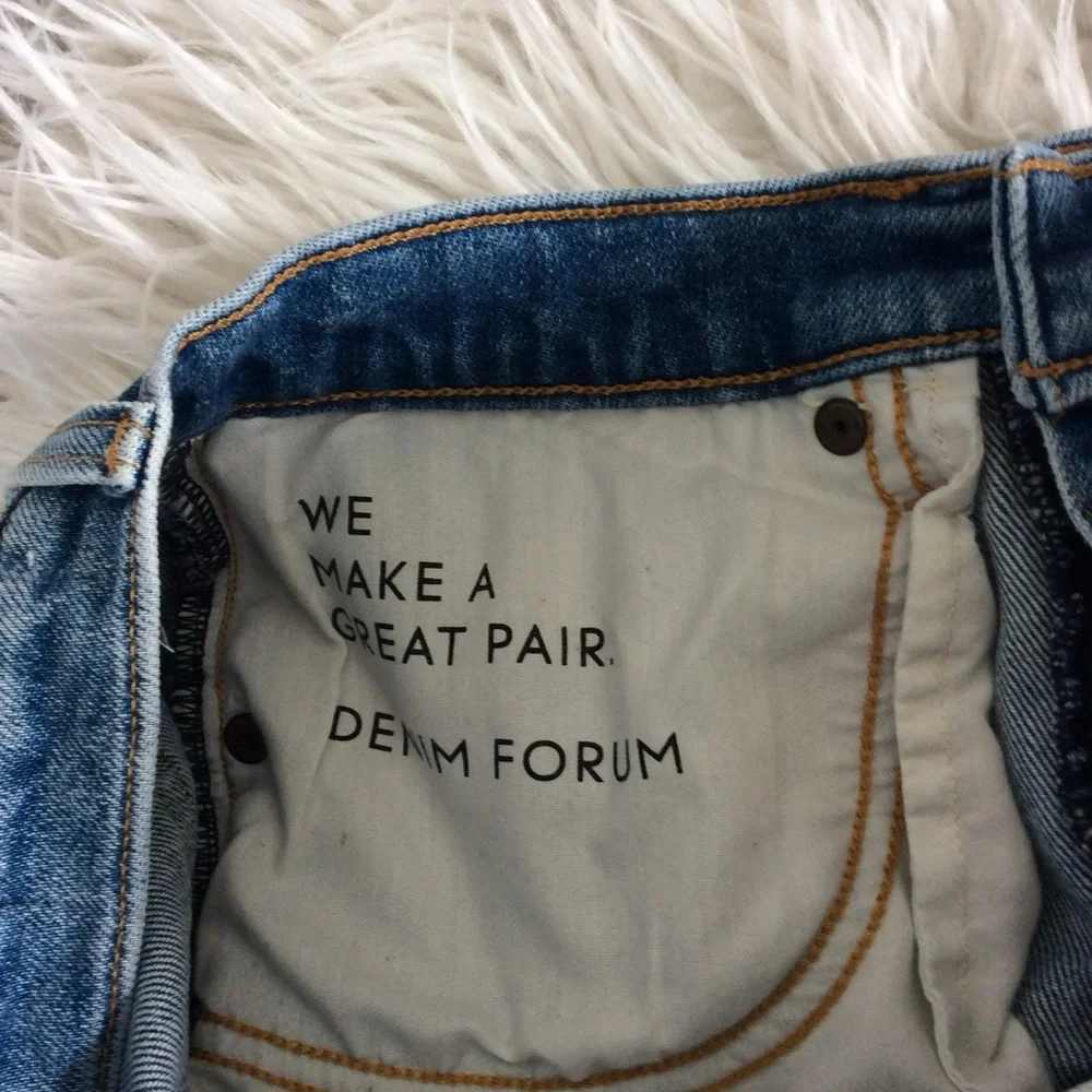 Aritzia Denim Forum Yoko High Rise Slim Jean